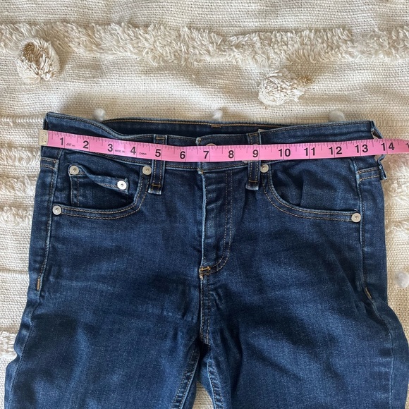 Rag and Bone Cate Ankle blue skinny jeans size 25 - Picture 5 of 9